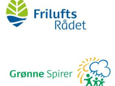 Logo for Friluftsrådet og Grønne Spirer